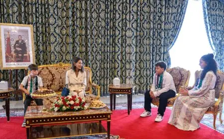 بأمر ملكي.. الأميرة للا مريم تستقبل الأطفال المقدسيين المشاركين في المخيم الصيفي بالرباط