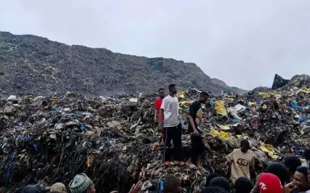 انهيار مكب للنفايات في غينيا يخلف 30 قتيلا و22 مصابا