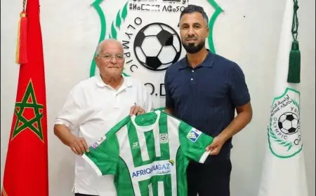 أولمبيك الدشيرة يعين هشام أبو شروان مدربا جديدا للفريق