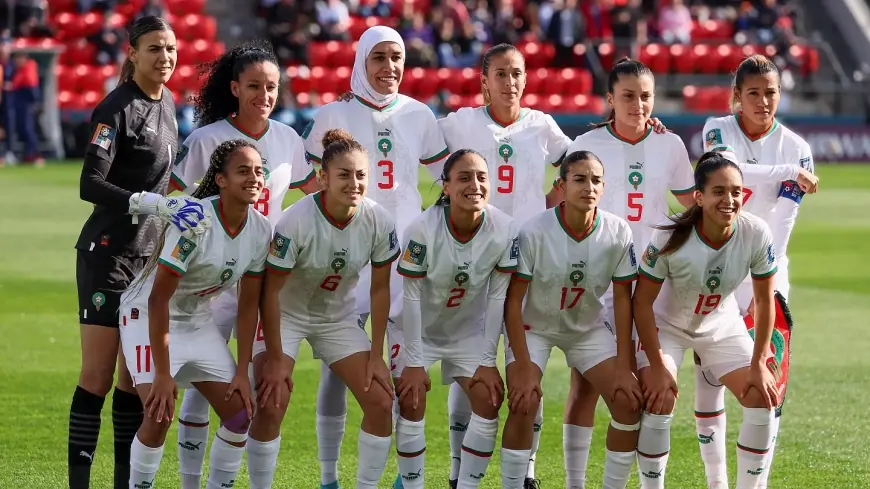 تشكيلة المنتخب الوطني النسوي أمام  جنوب إفريقيا في ربع نهائي كأس أمم إفريقيا للسيدات