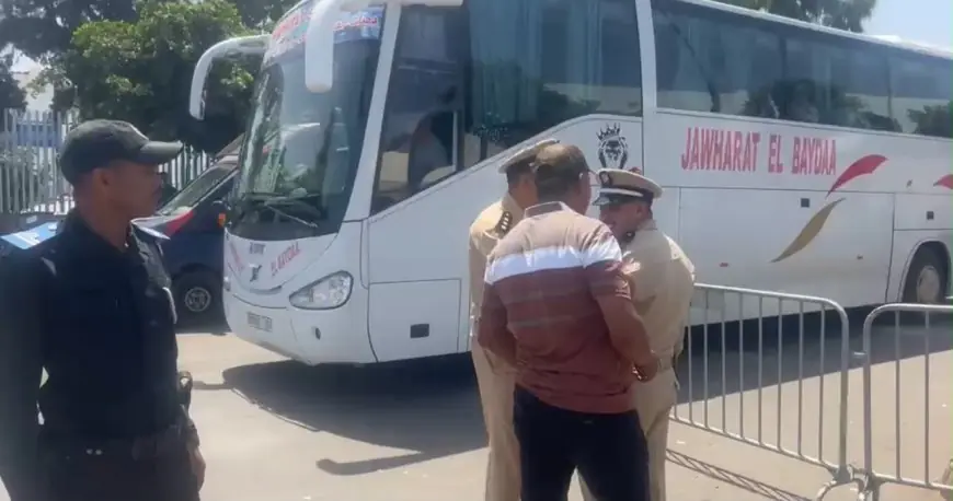 استنفار أمني بمحطة أولاد زيان في الدار البيضاء بعد دعوات مجهولة للهجرة نحو سبتة