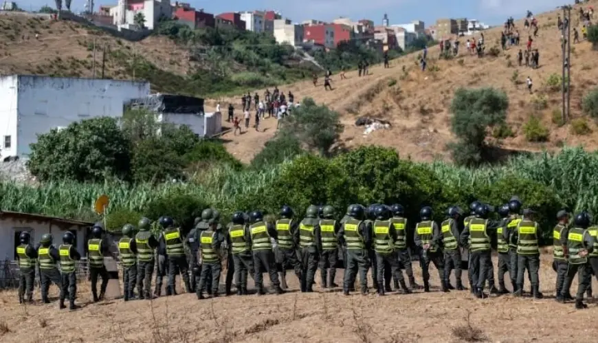Fnideq : une opération sécuritaire aboutit à l’interpellation de 294 personne à la migration clandestine