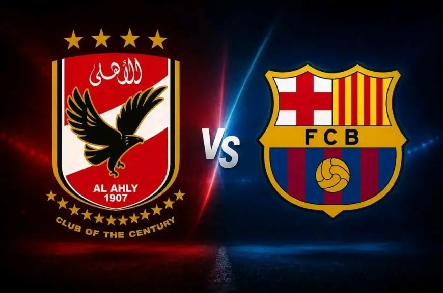 القنوات الناقلة لمباراة برشلونة والأهلي في كأس خوان جامبر