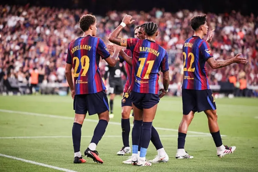 برشلونة يتوج بكأس خوان جامبر بعد فوزه على الأهلي المصري