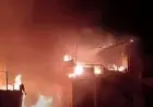 حريق مهول يندلع بحافة مولاي إدريس في فاس ويخلف خسائر مادية للتجار