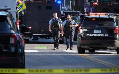 مقتل شخصين وإصابة 3 شرطيين في حادث إطلاق نار بمدينة مينيابوليس الأمريكية