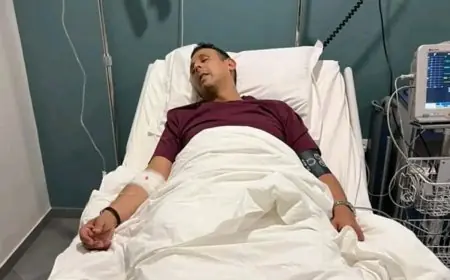 تحسن الحالة الصحية لمصطفى لخصم بعد وعكة مفاجئة