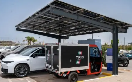 Mobilité verte : Stellantis inaugure à Bouskoura sa première station solaire autonome au Maroc