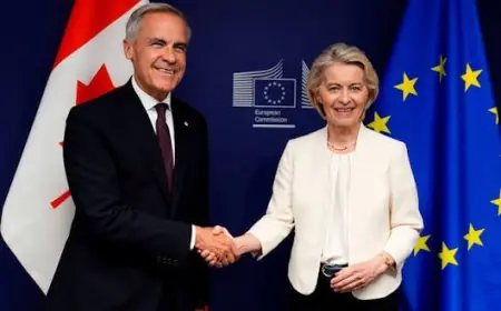 Ursula von der Leyen propose à Ottawa de devenir le premier "membre associé" de l'UE