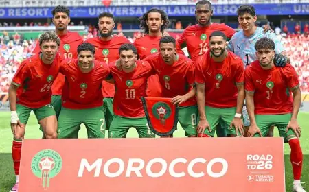 المنتخب المغربي يواجه غانا ودياً في 4 أكتوبر المقبل