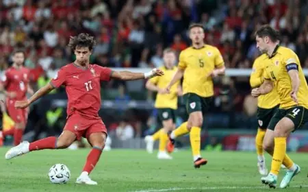 البرتغال تهزم ويلز في دوري الأمم الأوروبية