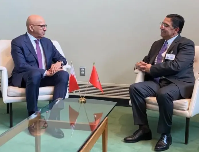 À New York, Bourita et son homologue bahreïni réaffirment la solidité des relations entre Rabat et Manama