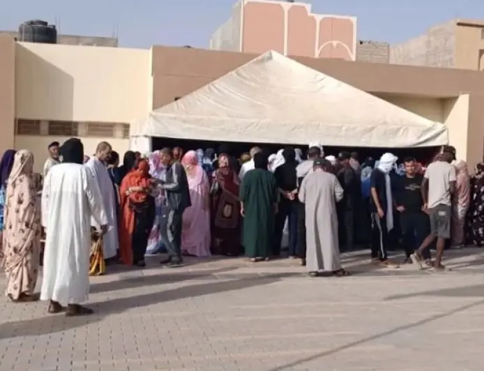 نسبة المشاركة النهائية في الانتخابات التشريعية بإقليم العيون تبلغ 79,52%