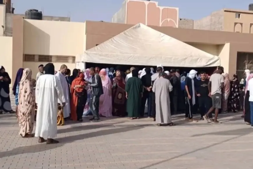 نسبة المشاركة النهائية في الانتخابات التشريعية بإقليم العيون تبلغ 79,52%
