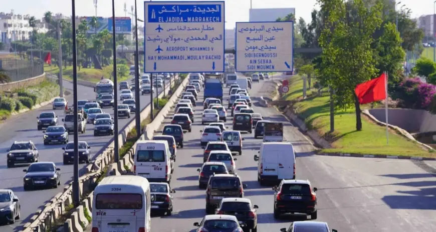 الطرق السيارة تدعو مستعملي الطريق  إلى الحذر بسبب موجة حر شديدة بالمغرب