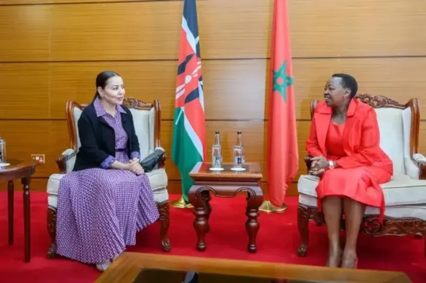 La Première Dame du Kenya reçue à Salé par SAR la Princesse Lalla Asmaa