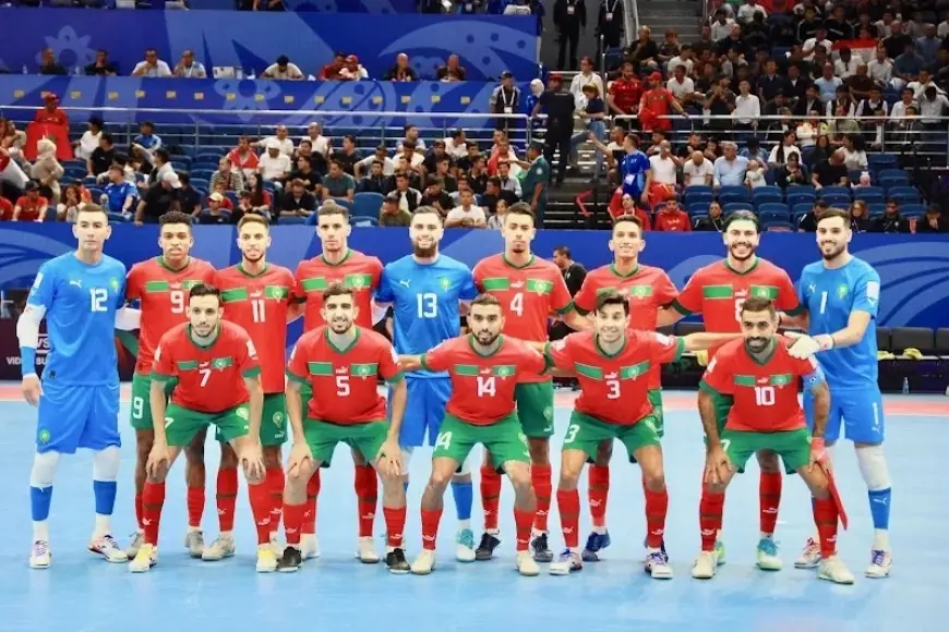 المنتخب المغربي للفوتسال يحافظ على المركز السادس عالميا في تصنيف الفيفا